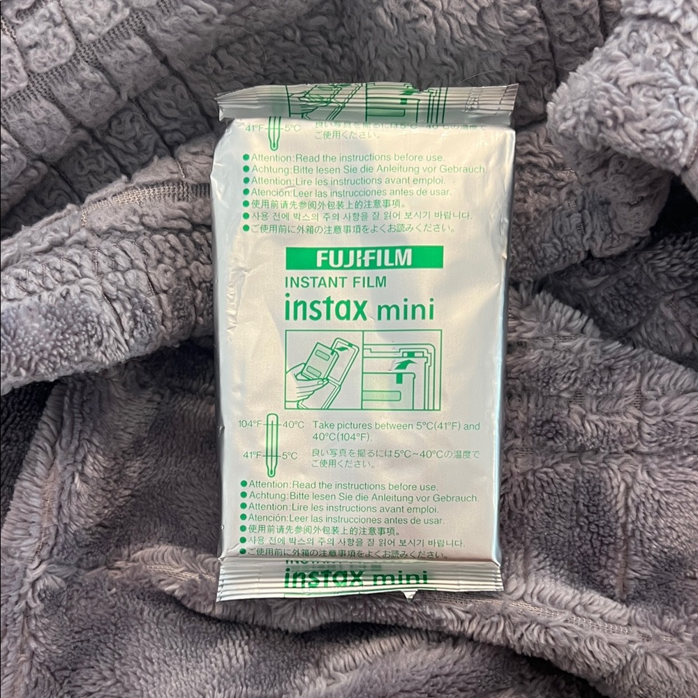 Fujifilm Instax Mini Instant Film Pack - Green Text